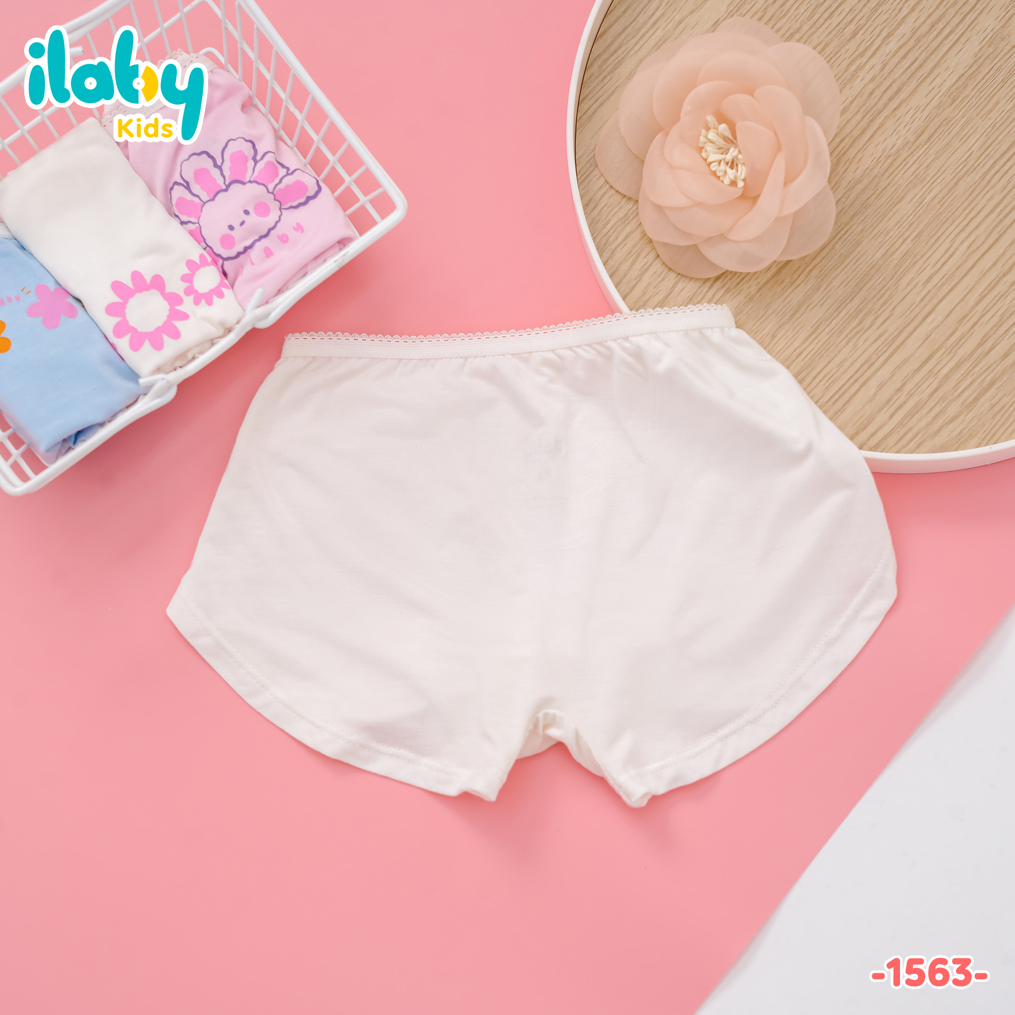 Chip đùi bé gái in hình