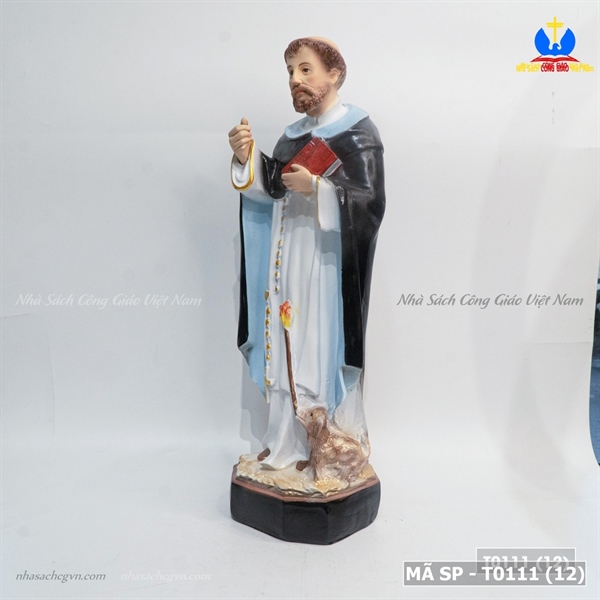 Tượng Thánh Đa Minh 40cm ✔_thumbnail_2