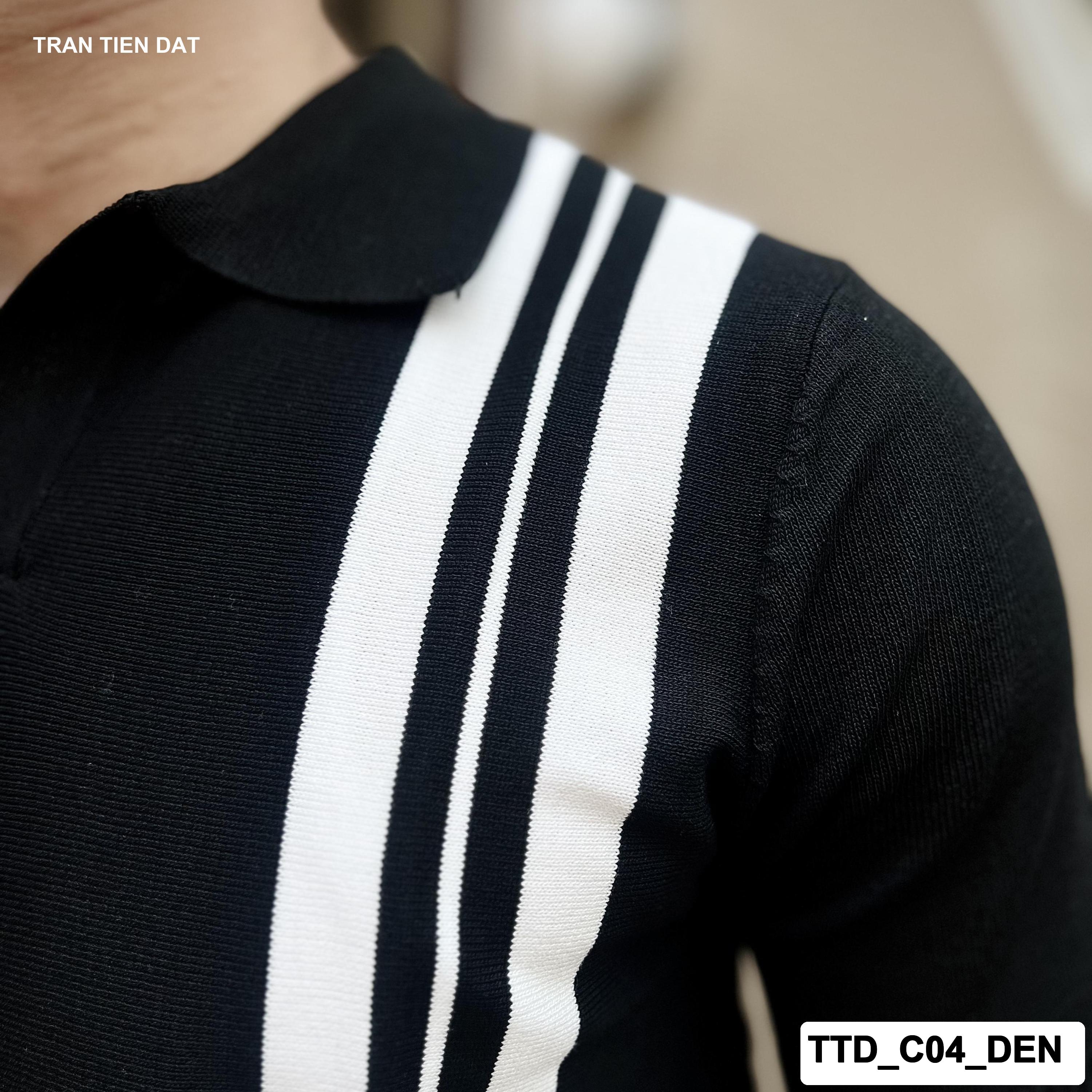 TTD_C04 - Áo Polo Nam Cao Cấp Mềm Mịn  Chất liệu dệt kim C04