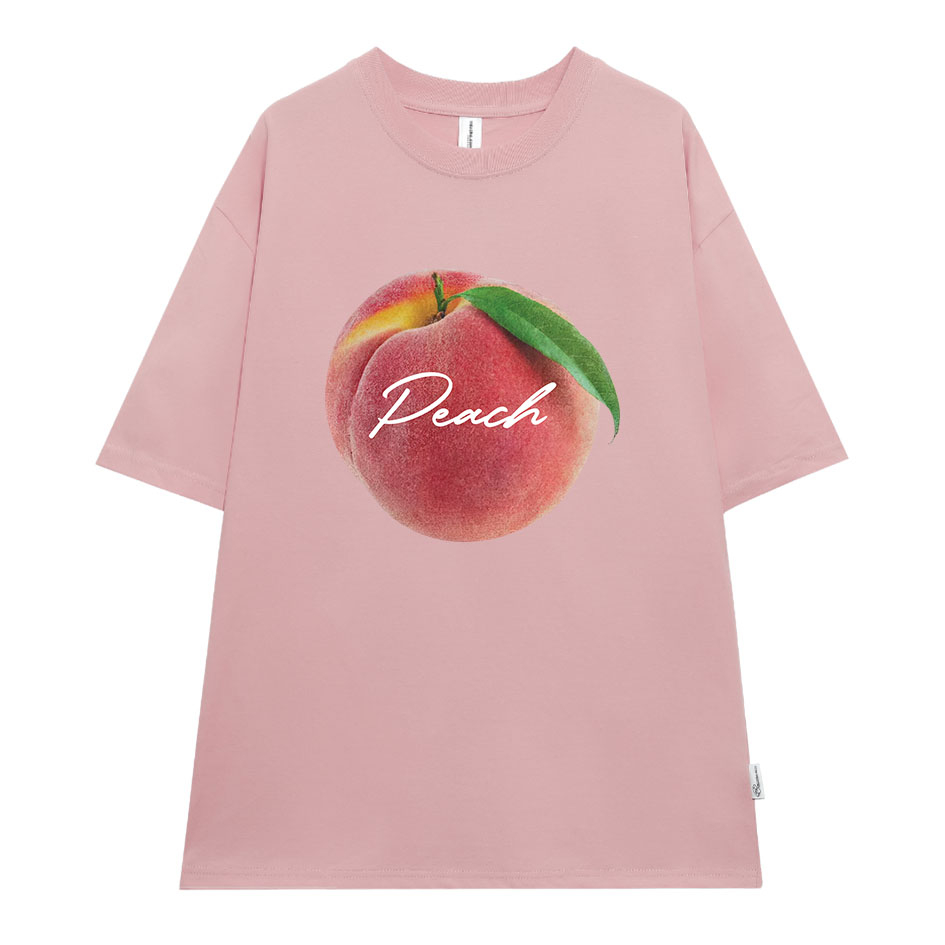 Áo thun nữ tay lỡ hình quả đào orm rộng đẹp chất vải cotton mềm mại local brand Miucho Brand ATD086 in graphic_thumbnail_7