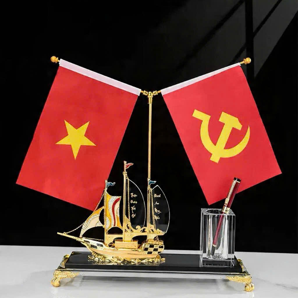 Ống Cắm Bút Để Bàn Làm Việc Quà Tặng  đối tác _thumbnail_3