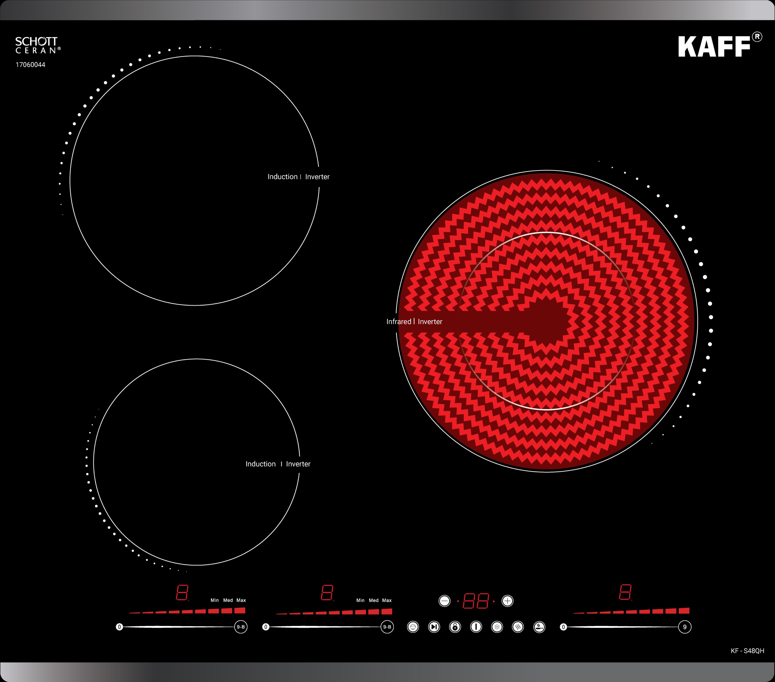 Bếp điện từ KF - S48QH Plus