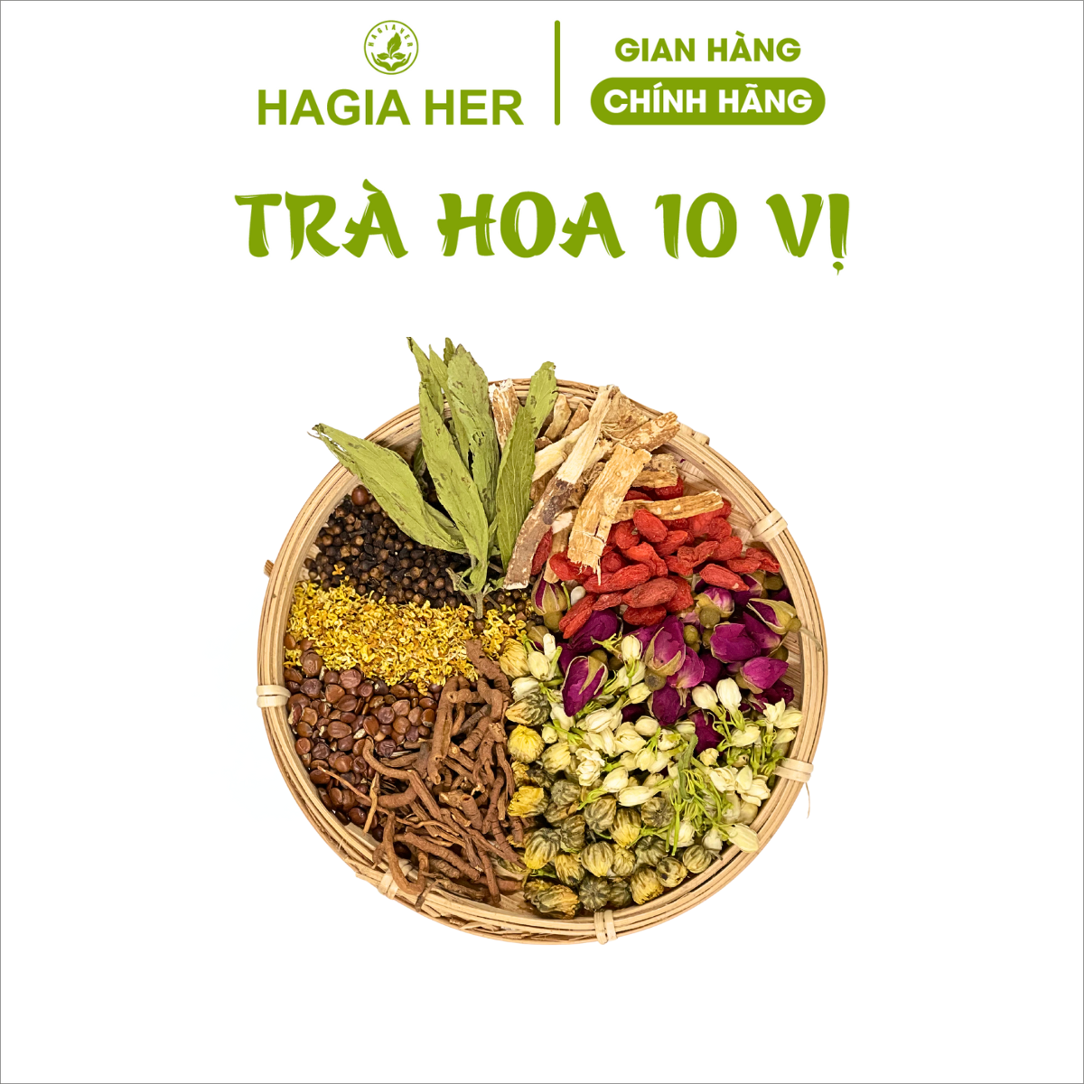 TRÀ HOA 10 VỊ