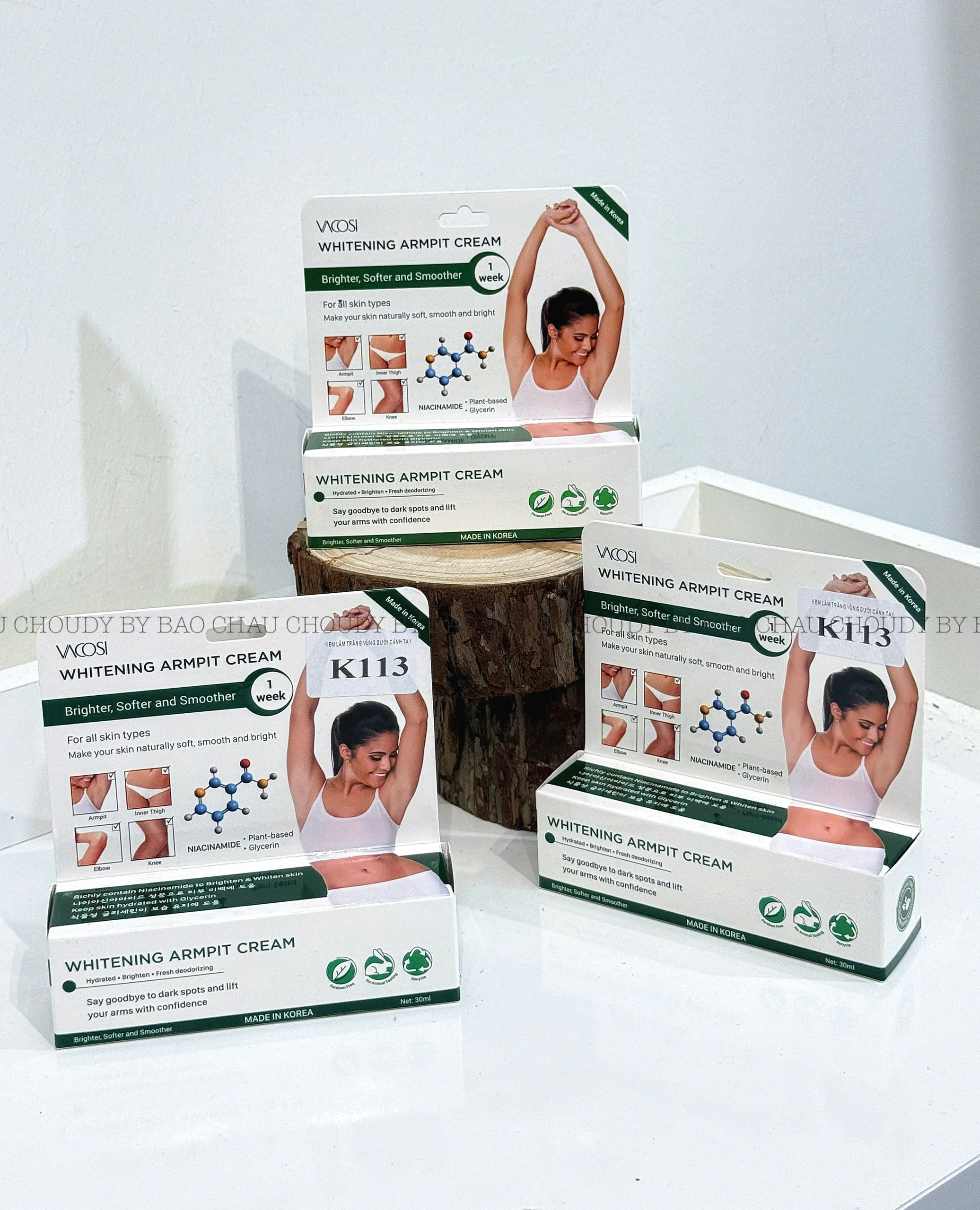 K113 KEM LÀM SÁNG VÙNG DƯỚI CÁNH TAY