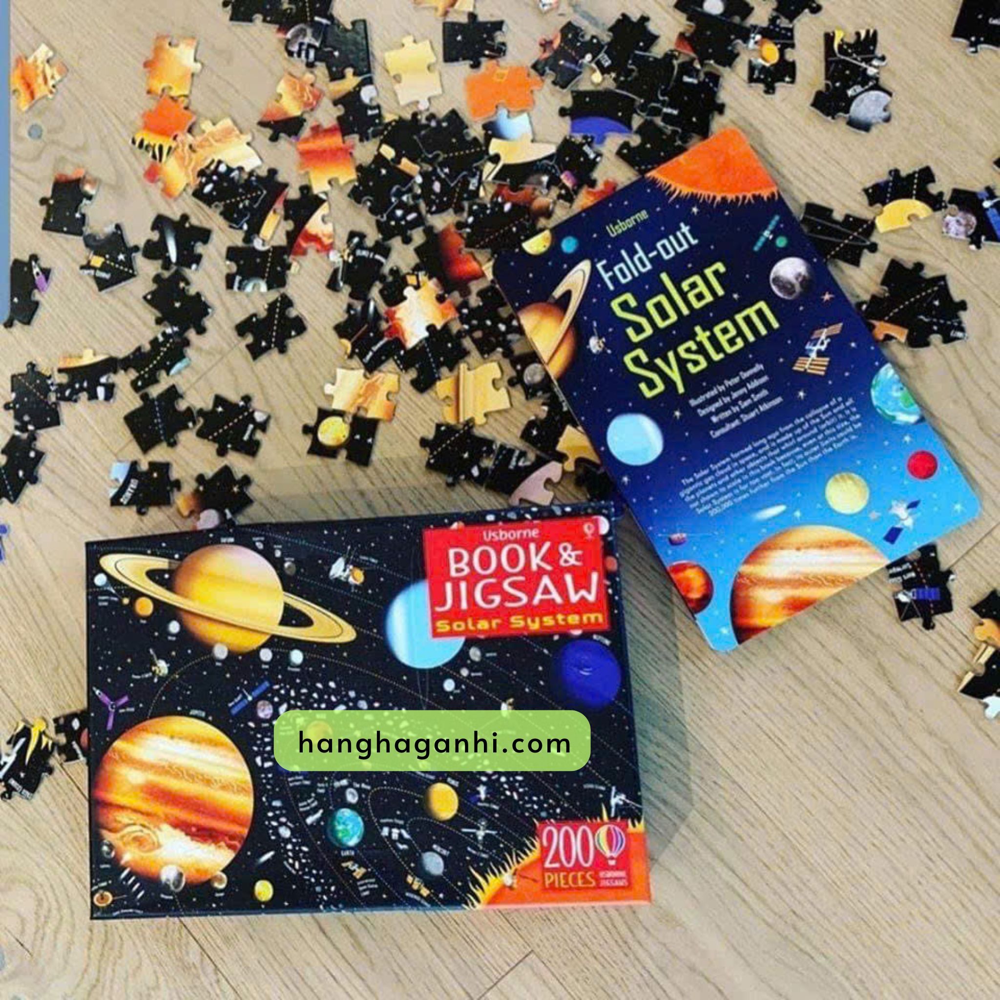 Usborne Book & Jigsaws The Solar System_thumbnail_1