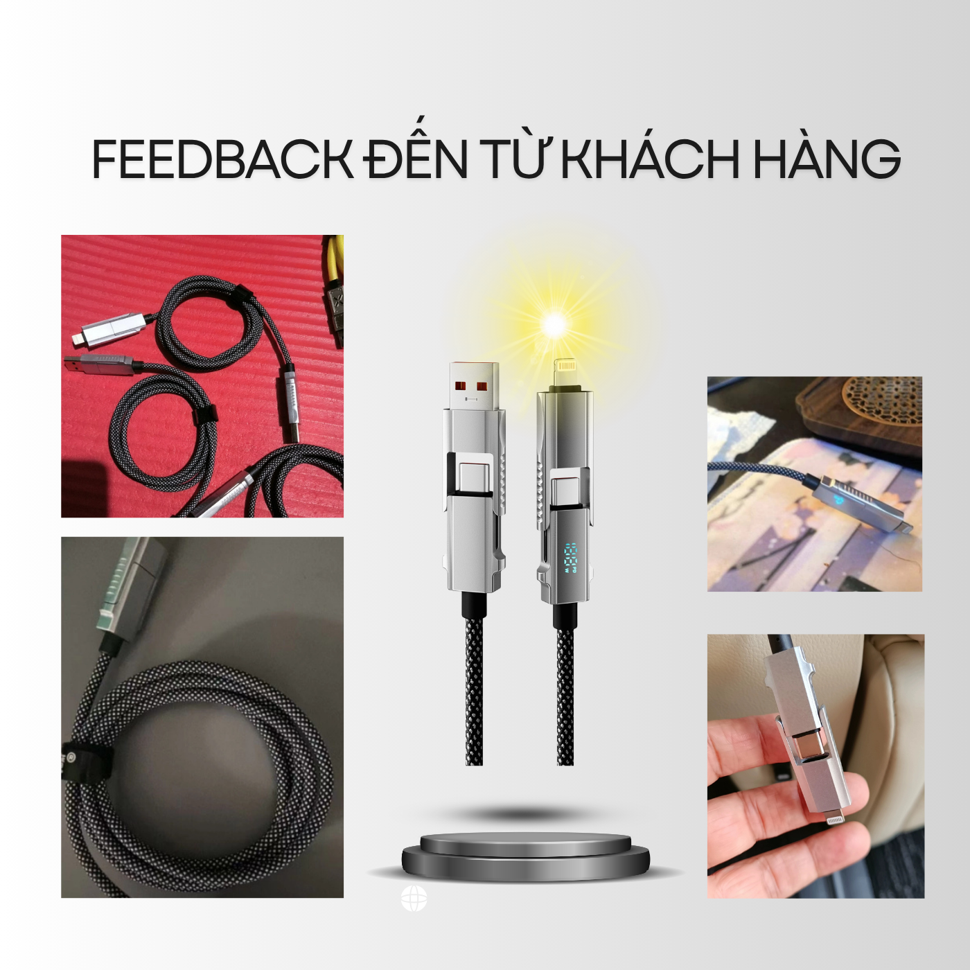 T-ECO SHOP | Cáp Sạc Nhanh 65W 4 Trong 1 – Type-C, iPhone, 1 Dây Dùng Mọi Máy, Không Rối_thumbnail_6