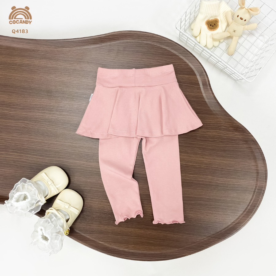 Quần váy legging HỒNG nơ gấu_thumbnail_1