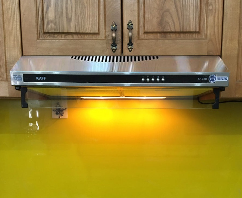 Hai chế độ hút khử mùi của máy hút mùi Kaff KF-738I