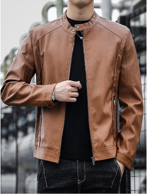 Biker PU Cổ Trụ – Zipper Pocket_thumbnail_7