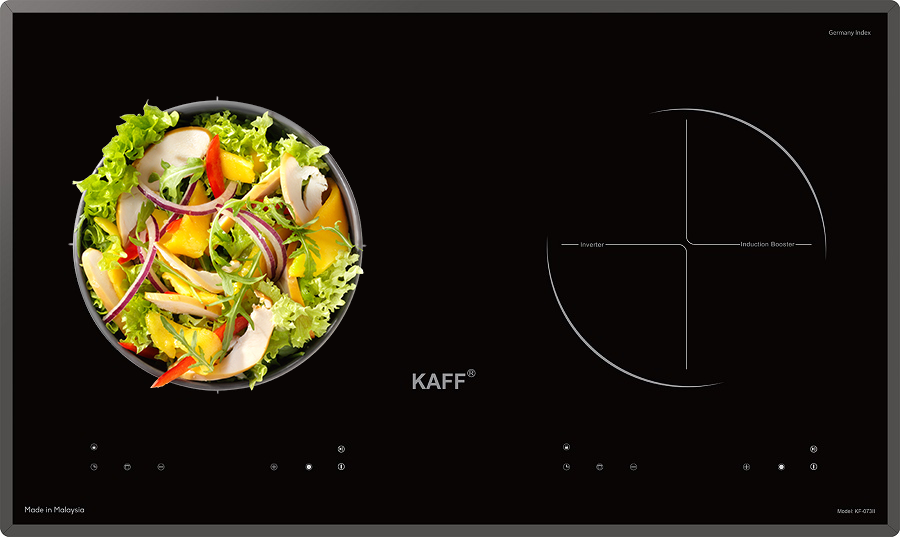 Mặt kính Crystal bếp từ Kaff KF-073II