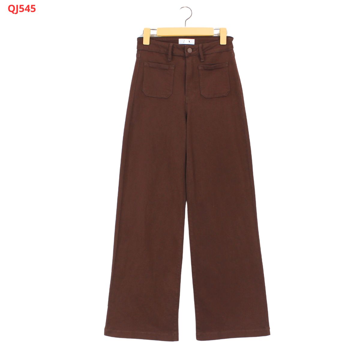 QJ545 - Jeans ống rộng nâu_thumbnail_3