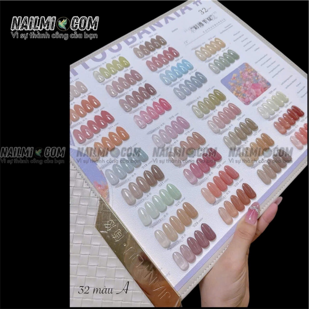 Set sơn gel - Sơn thạch -  32 màu - JIANYOU_thumbnail_1