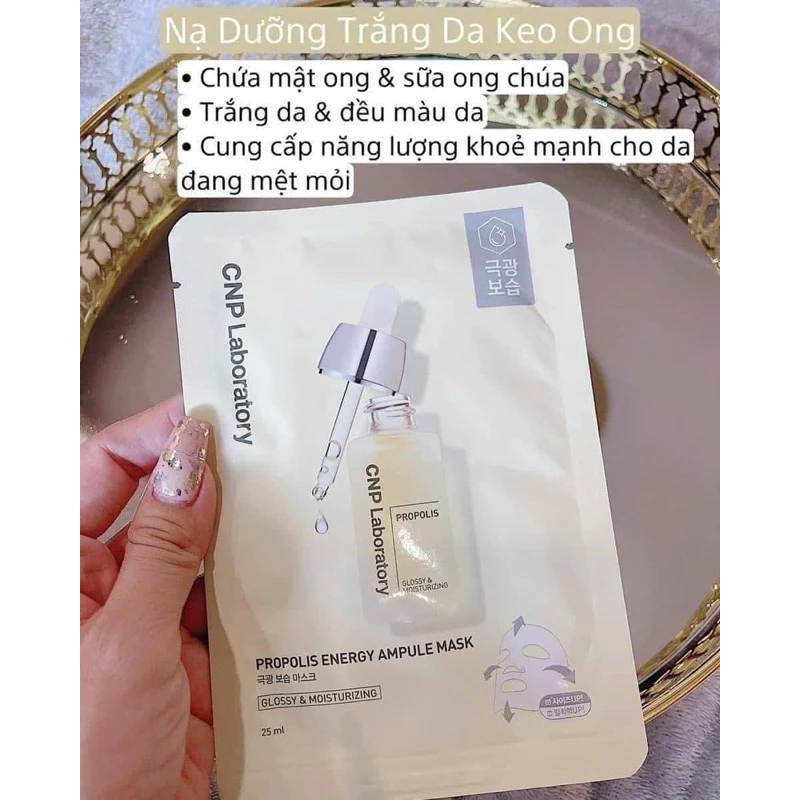 Mặt Nạ Dưỡng Sáng, Cấp Ẩm, Chống Lão Hoá CNP Laboratory Ampule Mask_thumbnail_3