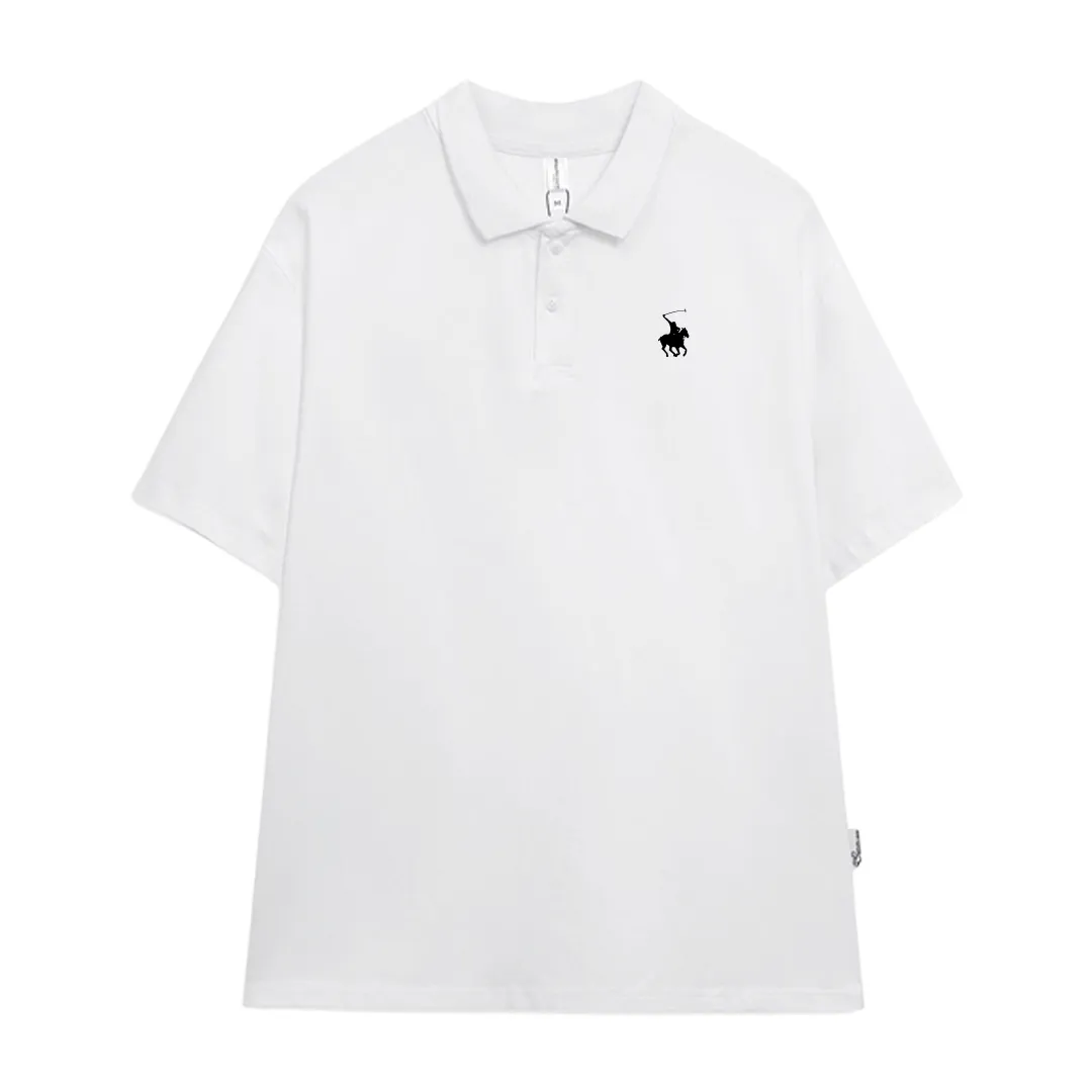 Áo polo form rộng basic unisex nhiều màu 2539 Miucho Club vải cotton cao cấp thoáng mát in basic_thumbnail_0