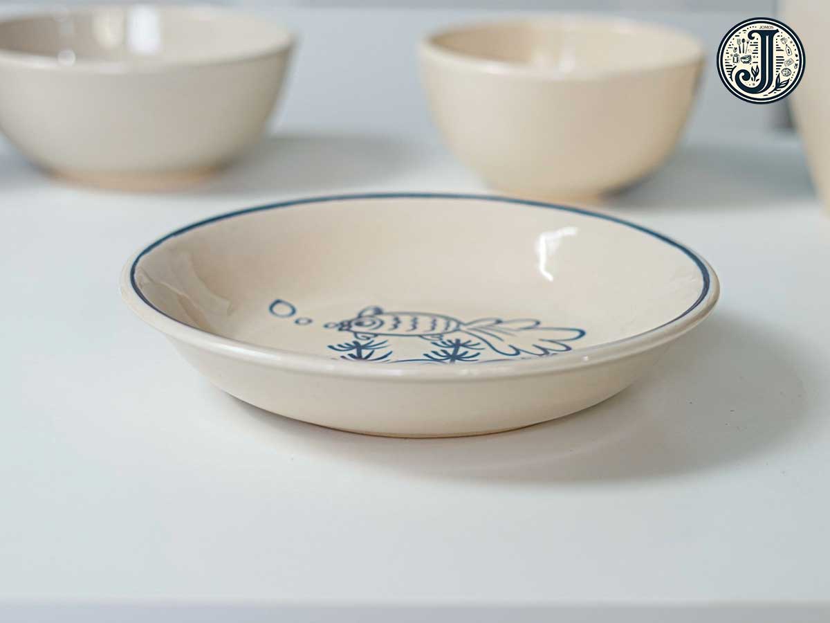 Dĩa sâu lòng 22cm họa tiết cá ba đuôi J000331_thumbnail_2