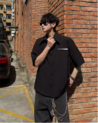 Áo Sơ Mi Nam Oversize Chống Nhăn_thumbnail_6