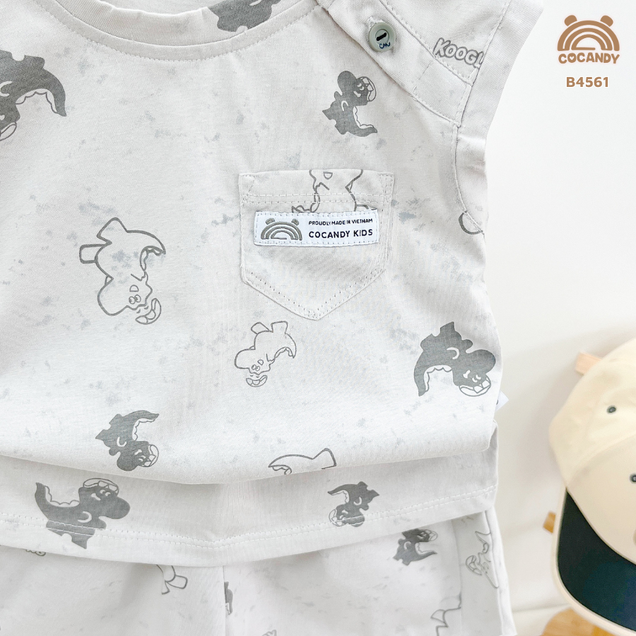 Bộ cộc GHI sát nách họa tiết khủng long_thumbnail_3