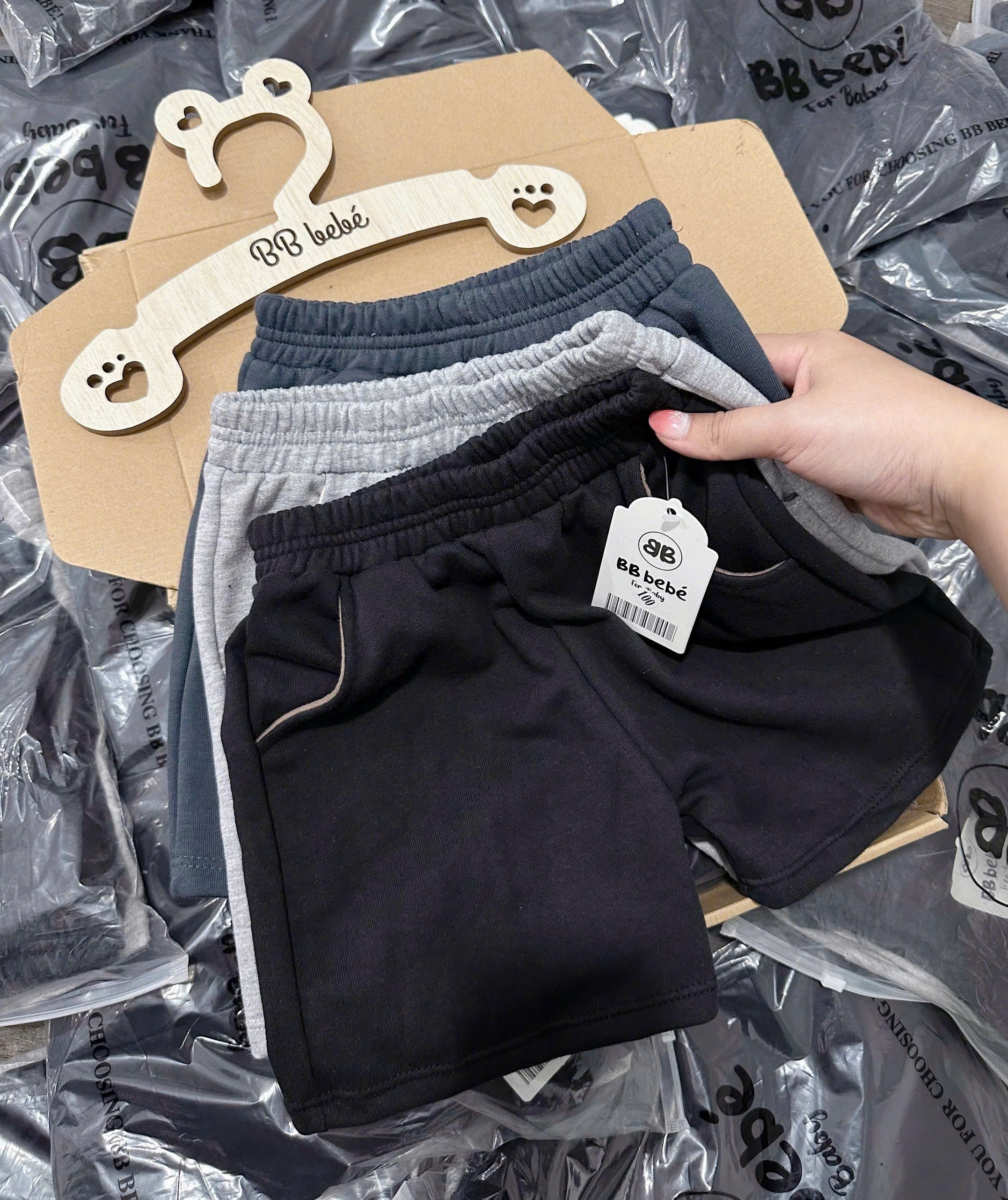 E86 SET 3 QUẦN CỘC TRƠN NHÀ BB - A107.56