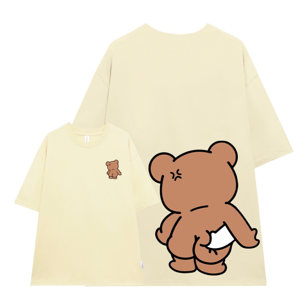 Áo thun couple form rộng cặp đôi unisex local brand ATD948 Miucho tay ngắn cổ tròn in artwork_thumbnail_20