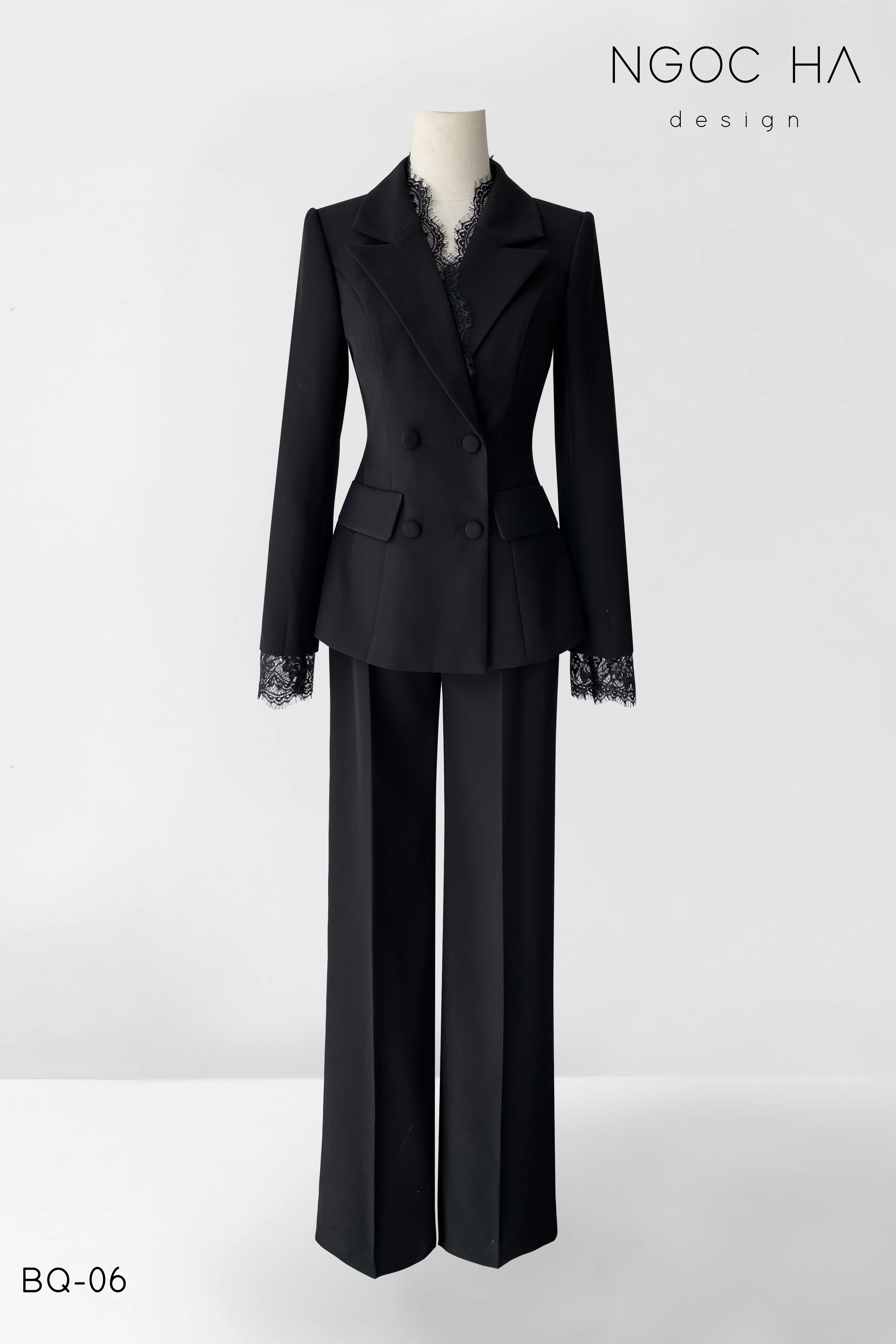 Layla Set_ Set Vest Mix Ren Đen Quần Suông BQ-06_thumbnail_5