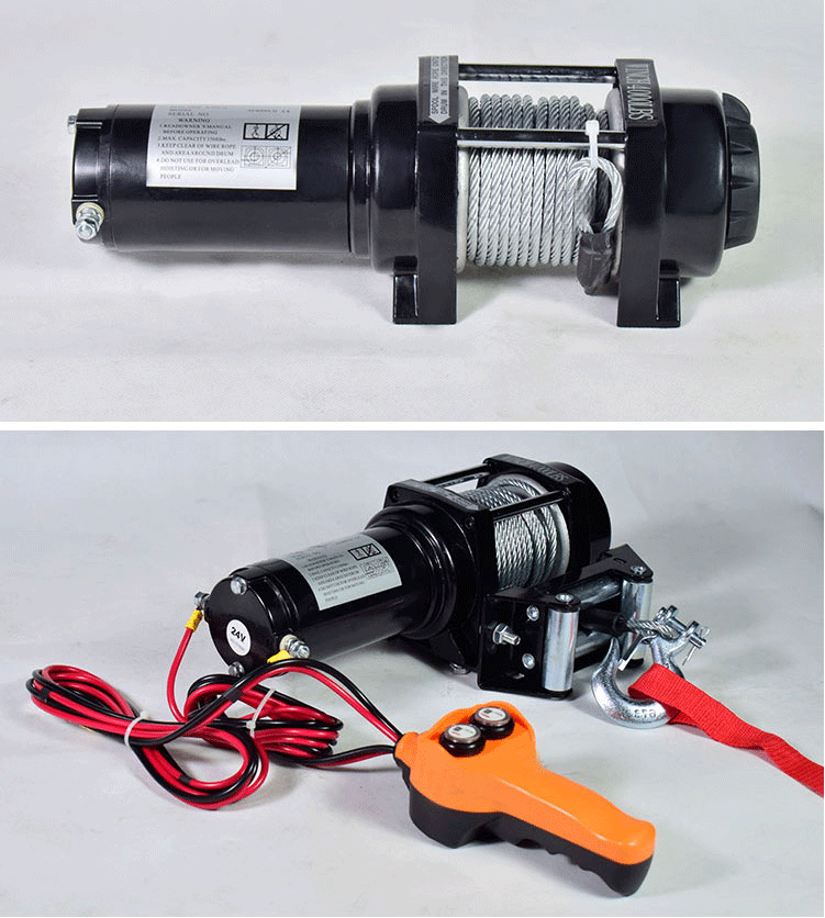 tời điện 3000lbs - máy móc an phát 