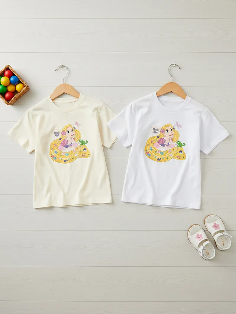 Áo thun bé gái Công chúa tóc mây Kado 3186_thumbnail_6