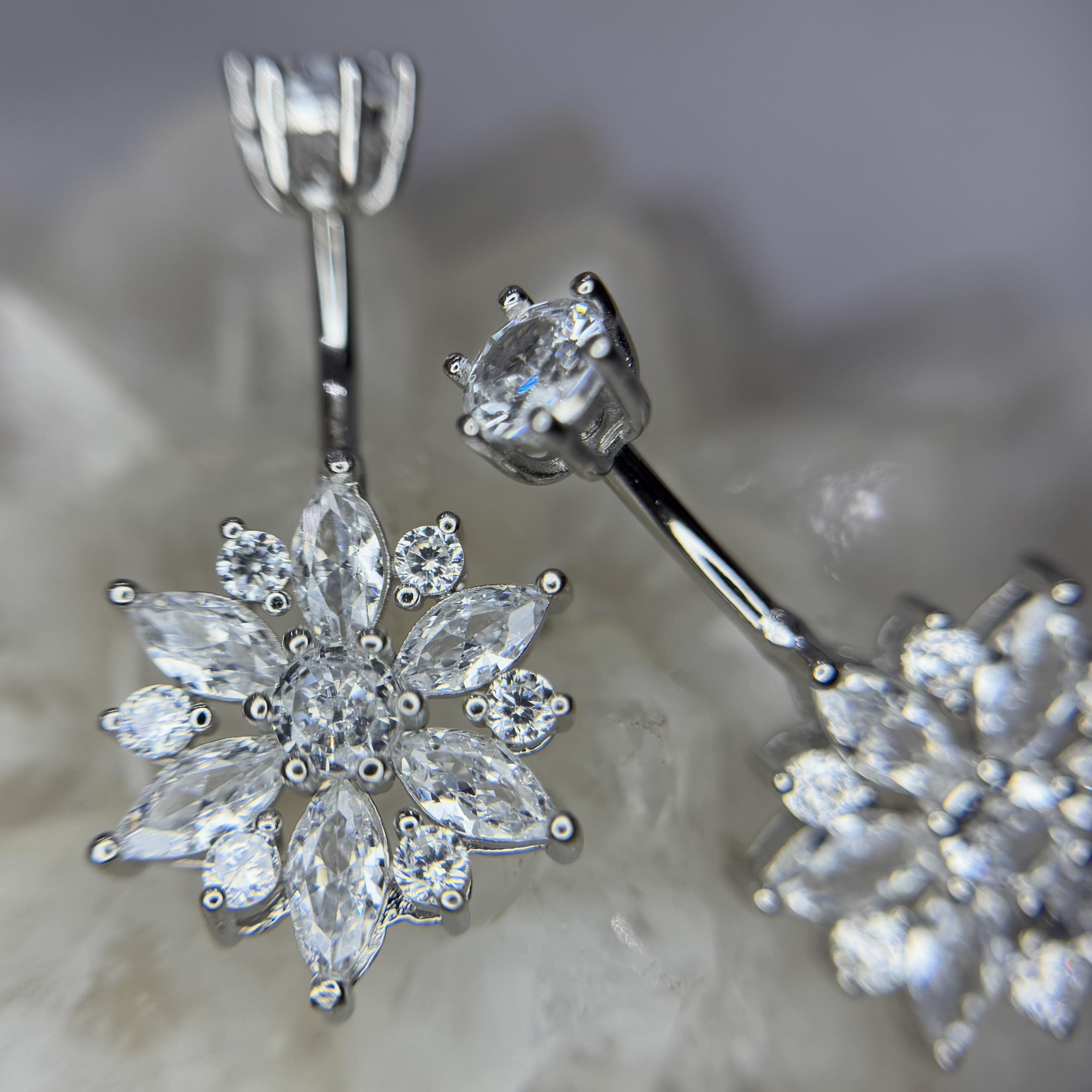 rốn bạc xi bạch kim bông hoa nhiều cánh kim cương to _thumbnail_3