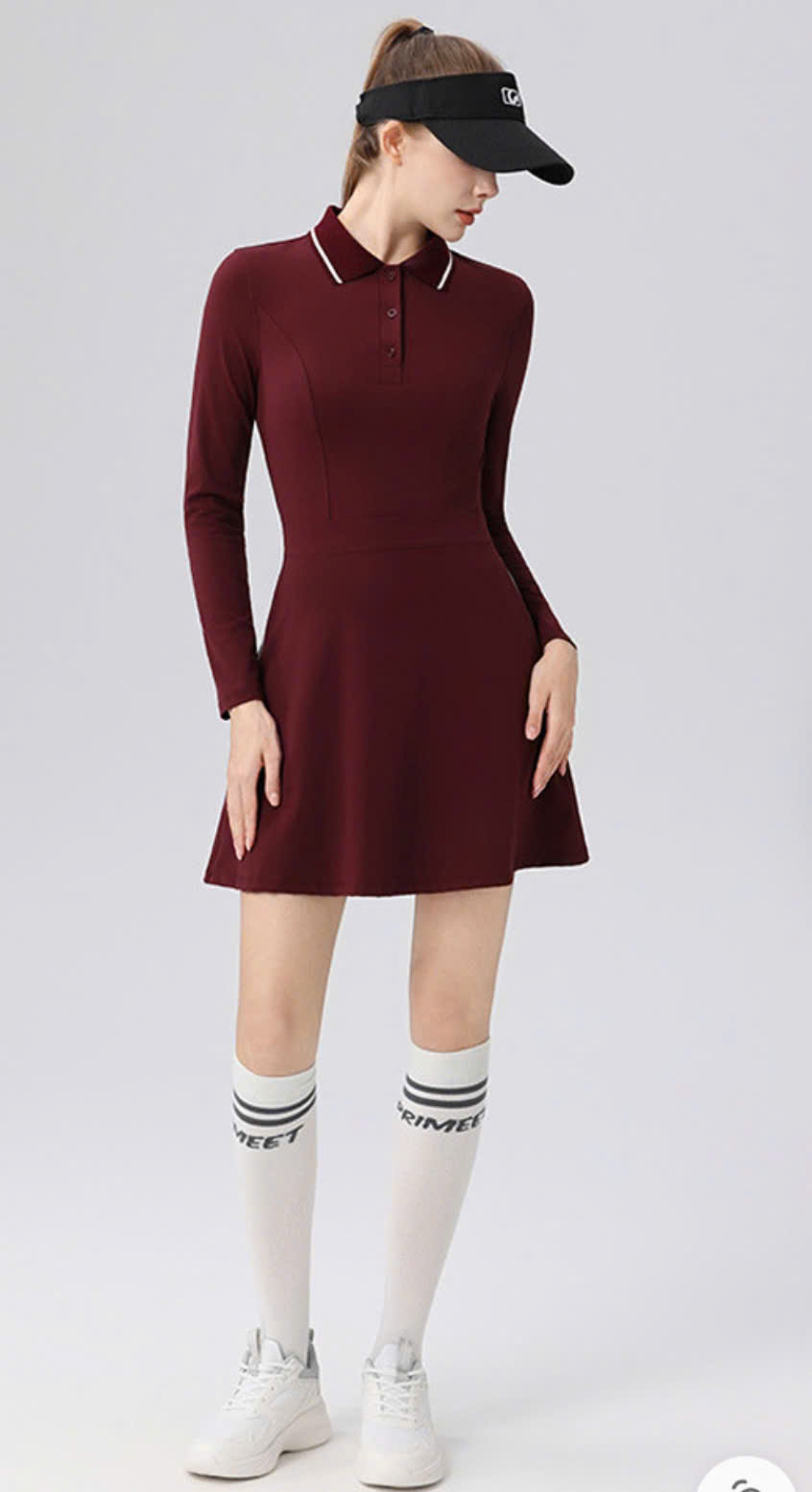 Đầm liền tay dài T240_thumbnail_1