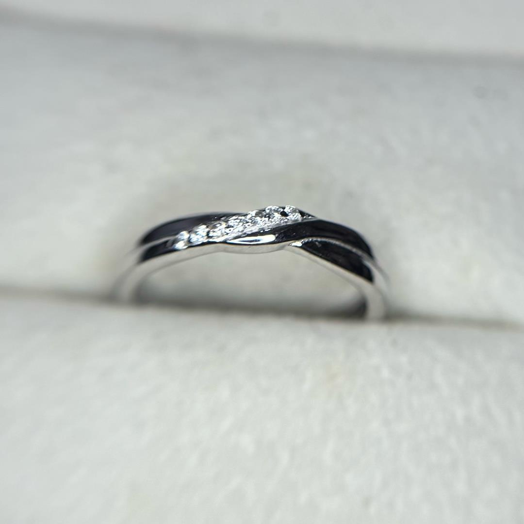 nhẫn cặp bạc si bạch kim khắc xoắn kim cương tình iu chung thuỷ nhân đôi freesize _thumbnail_2