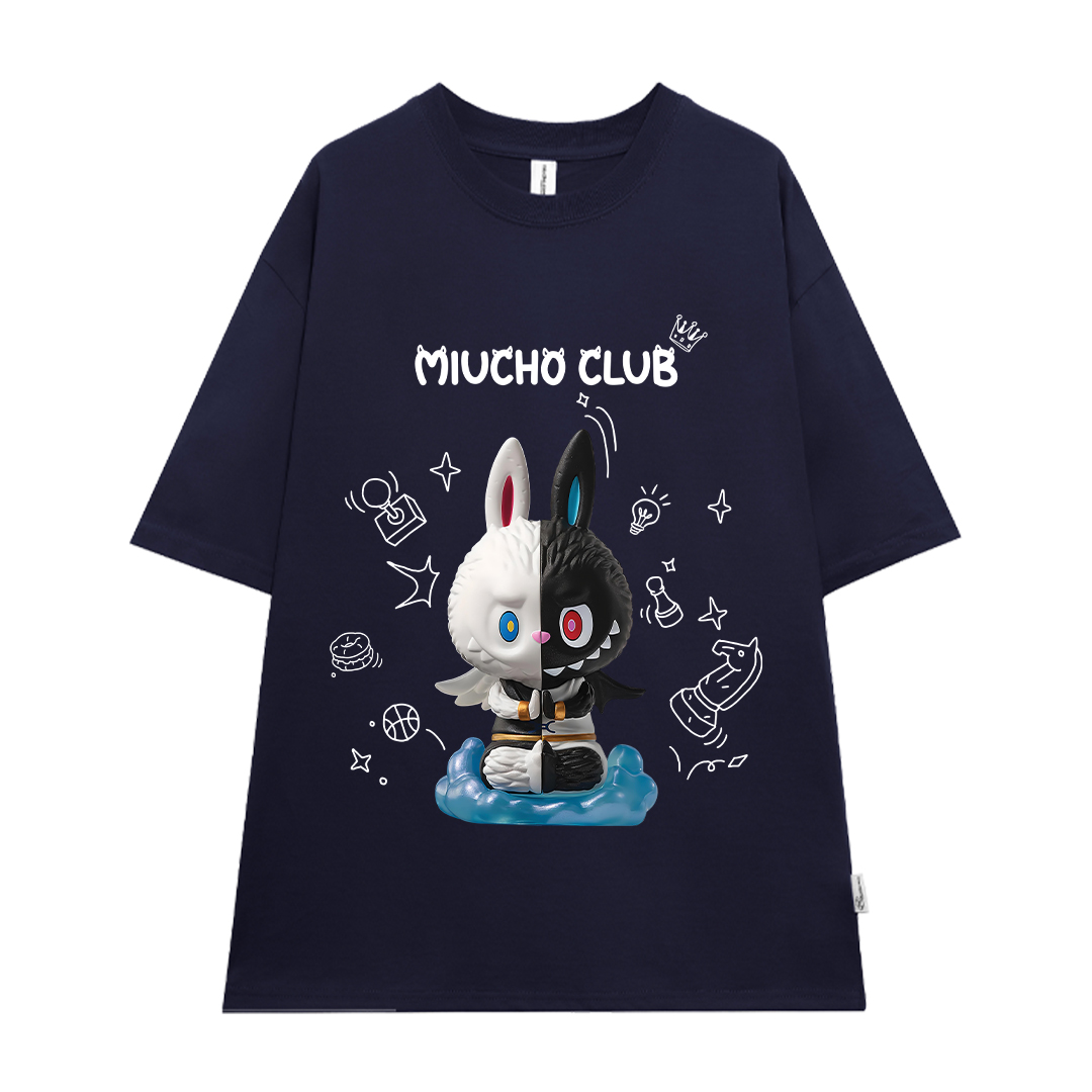 Áo phông labubu form rộng unisex ATD1441 Miucho tay ngắn cổ tròn in mix_thumbnail_13