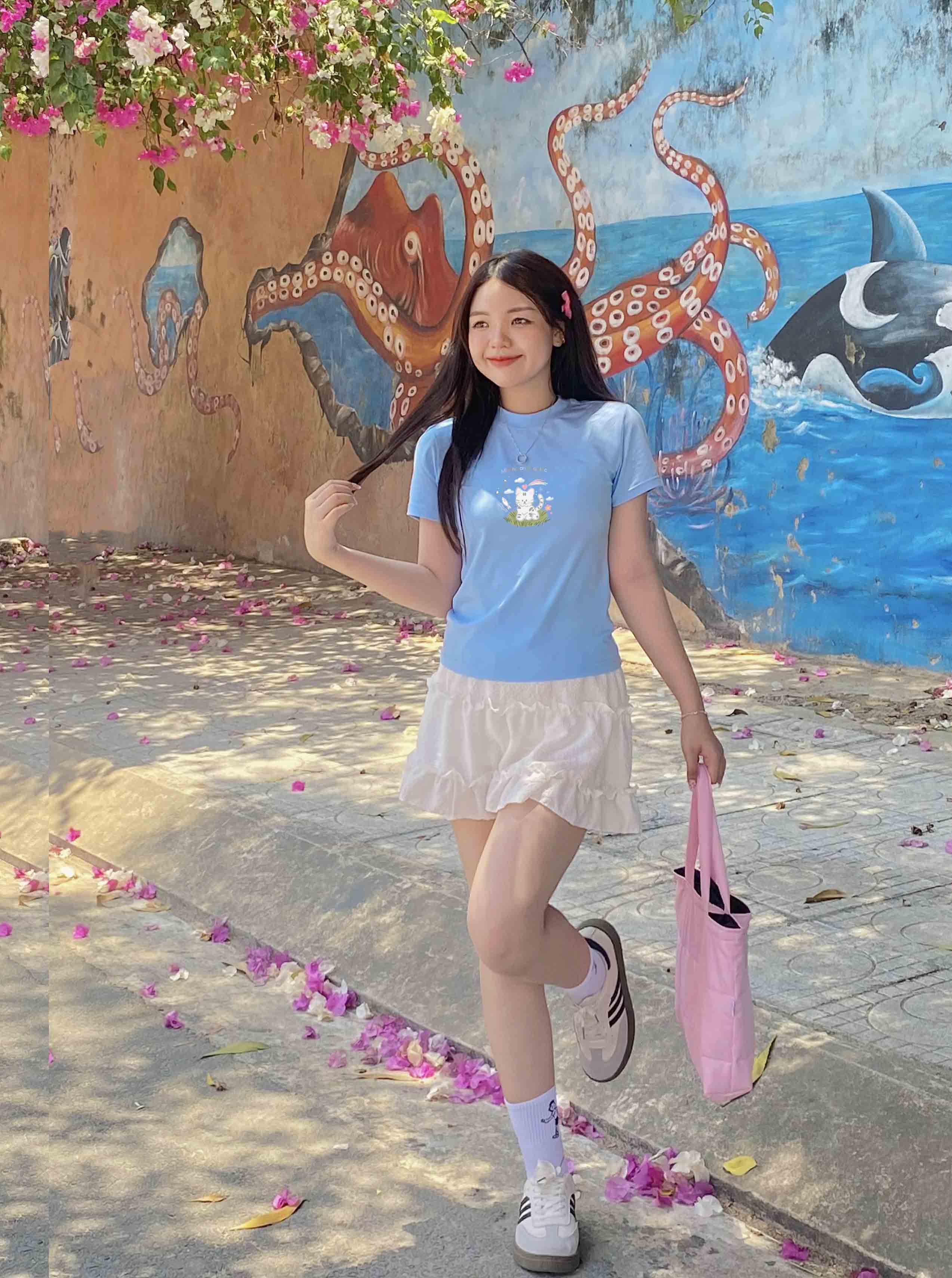 Áo baby tee 12 con giáp tuổi Mão ( tuổi mèo) ABD398 Miucho cotton cổ tròn in graphic_thumbnail_3