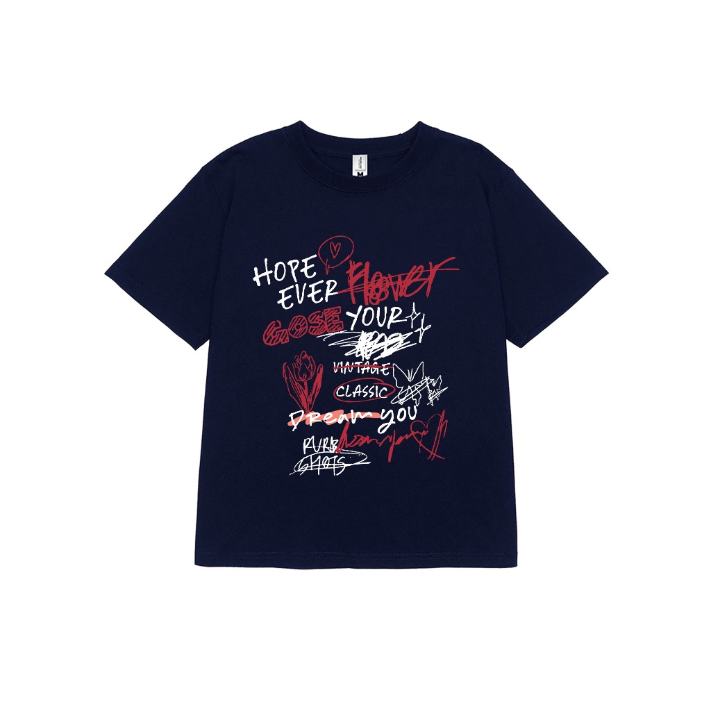 Áo thun baby tee AB002 Miucho chất vải cotton in brand name