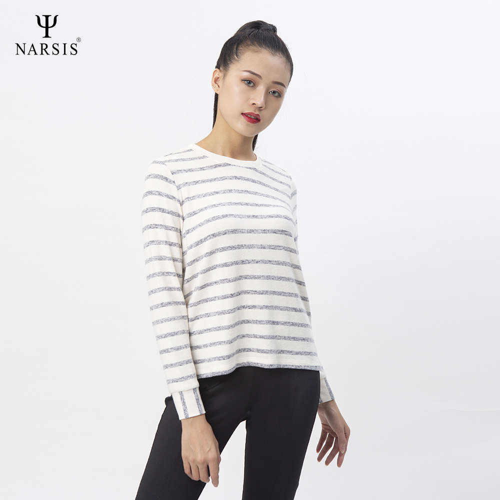 ÁO THU ĐÔNG NỮ L0022 NARSIS CHẤT LIỆU THOÁNG MÁT, DỄ CHỊU, THOẢI MÁI CẢ NGÀY, DỄ VẬN ĐỘNG_thumbnail_1