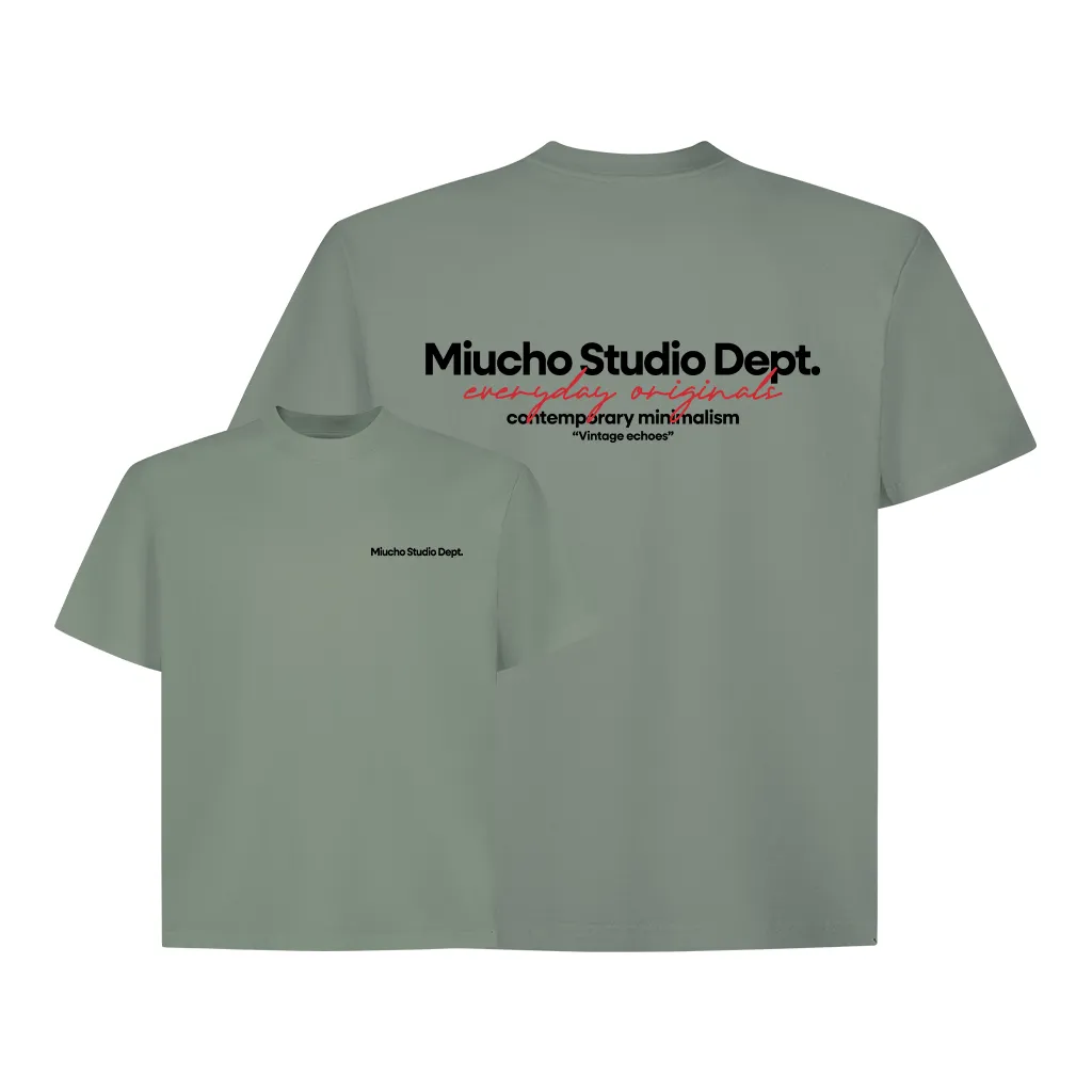 Áo thun boxy nam nữ Miucho Studio Dept 2568 vải cotton 2c thoáng mát basic nhiều màu in typography_thumbnail_8