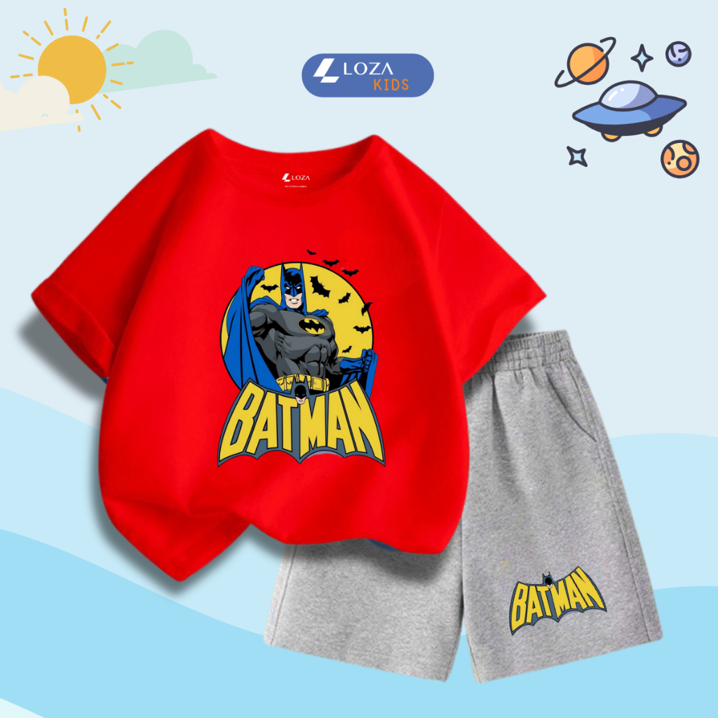 Set bộ bé trai in hình 'Mavel - Batman' - Loza Kids SB340_thumbnail_5