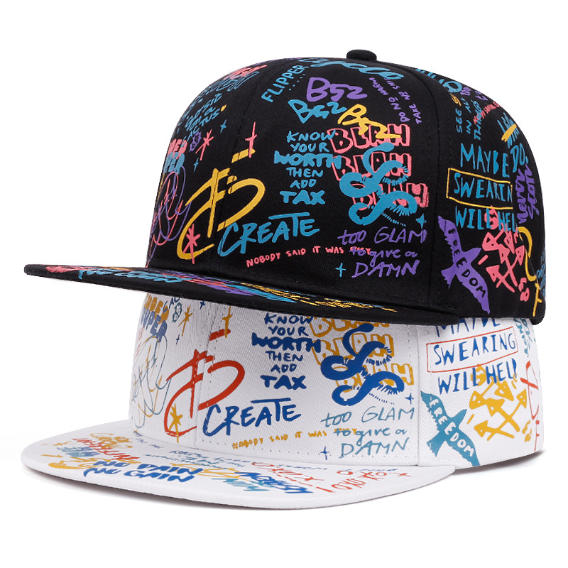 Mũ Snapback Hiphop Graffiti HZ2518_thumbnail_4