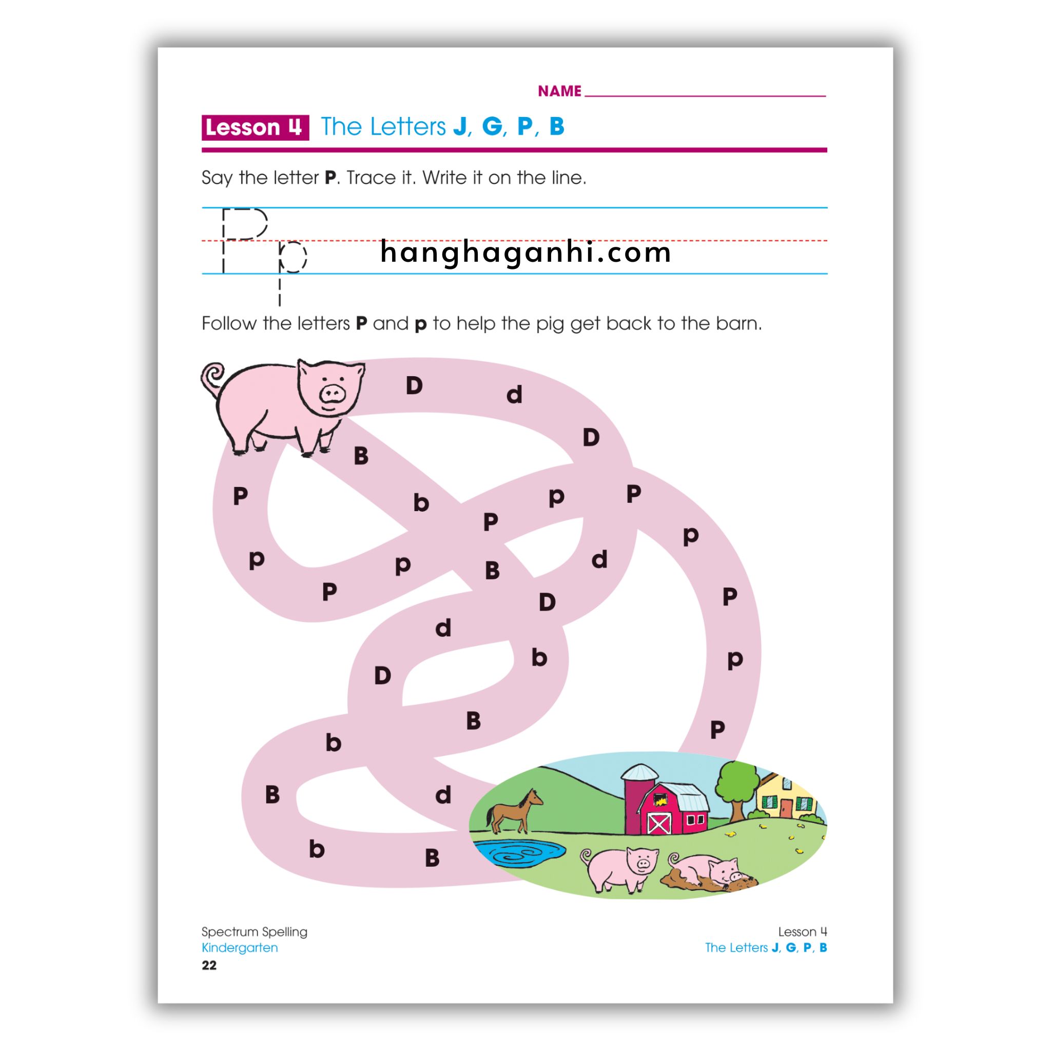 Sách Spectrum Spelling Workbook Grade K_thumbnail_4