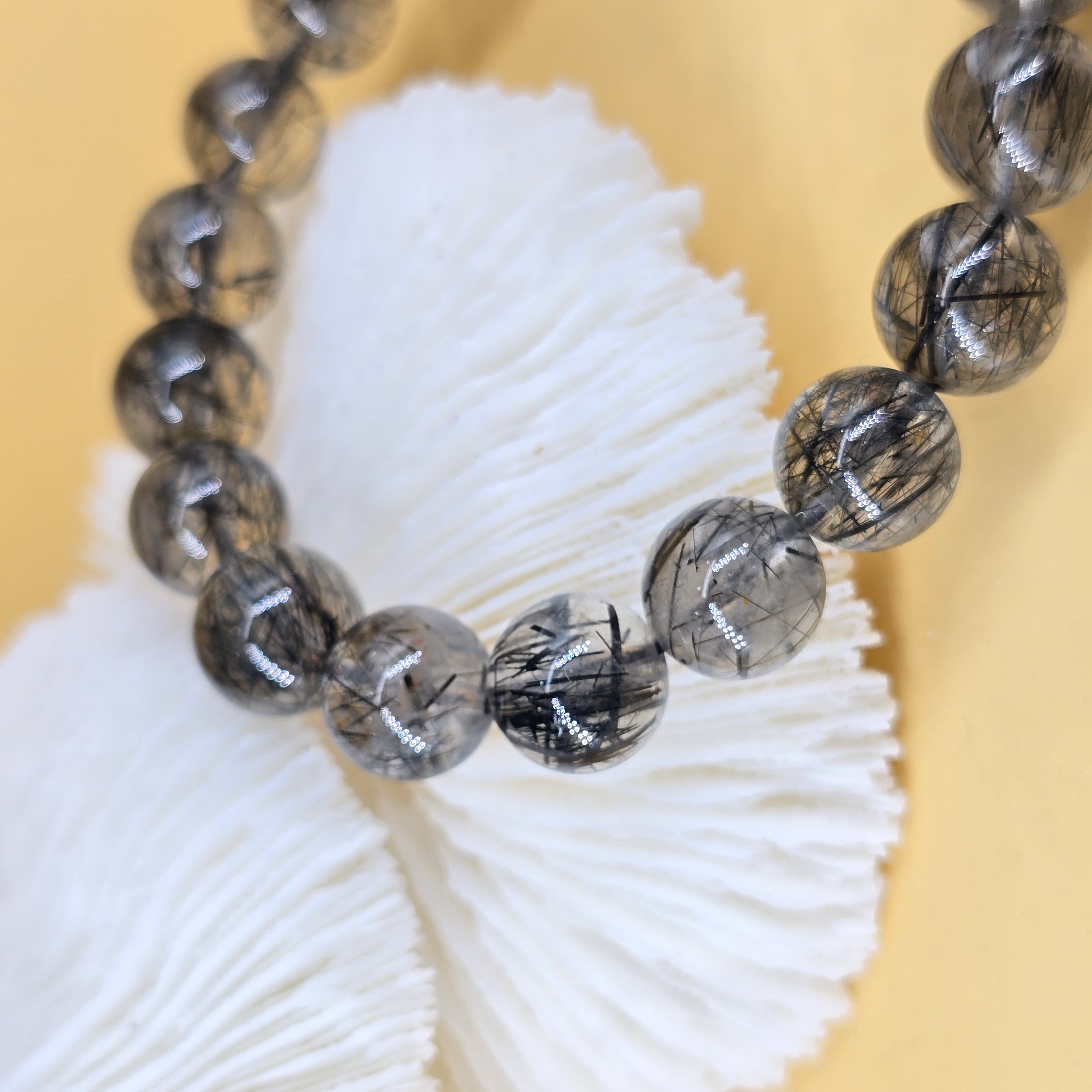 Vòng Thạch Anh Tóc Đen Black Tourmaline In Quartz_thumbnail_8