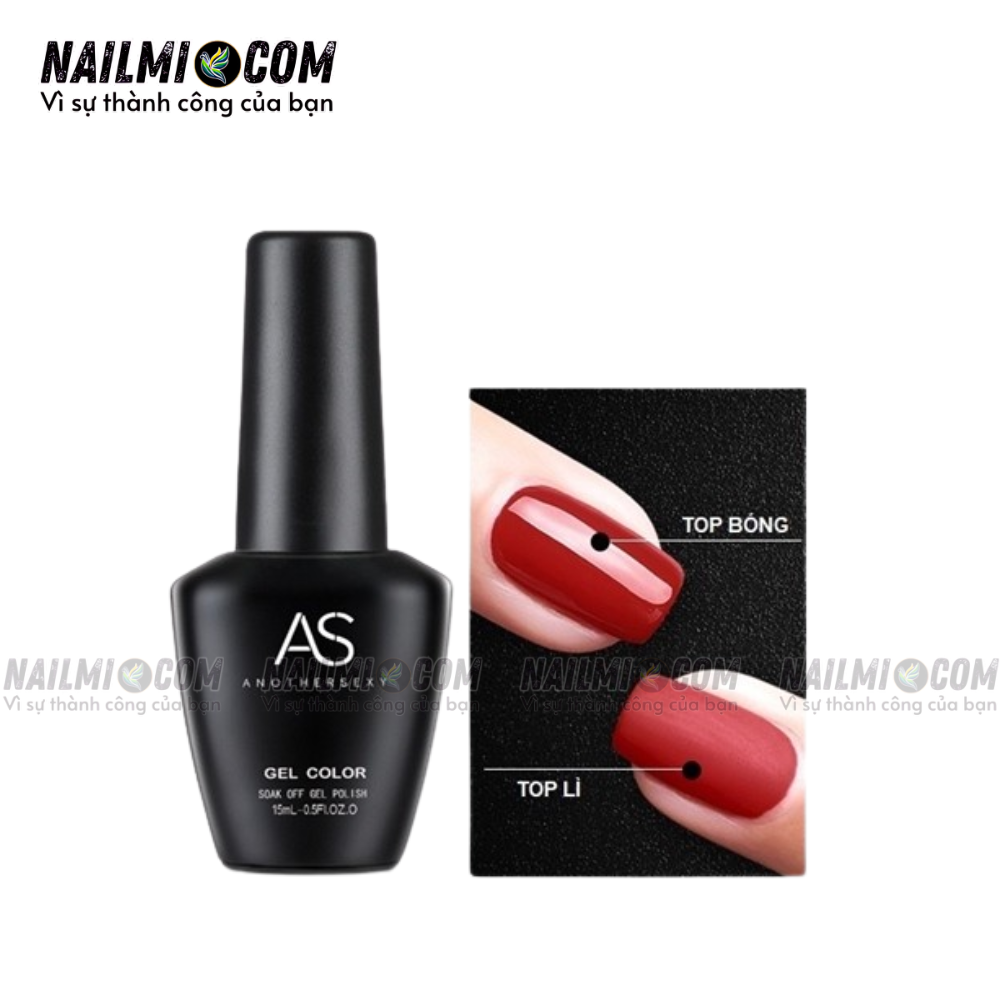 Top coat - matte lỳ - As  - 15ml_thumbnail_2