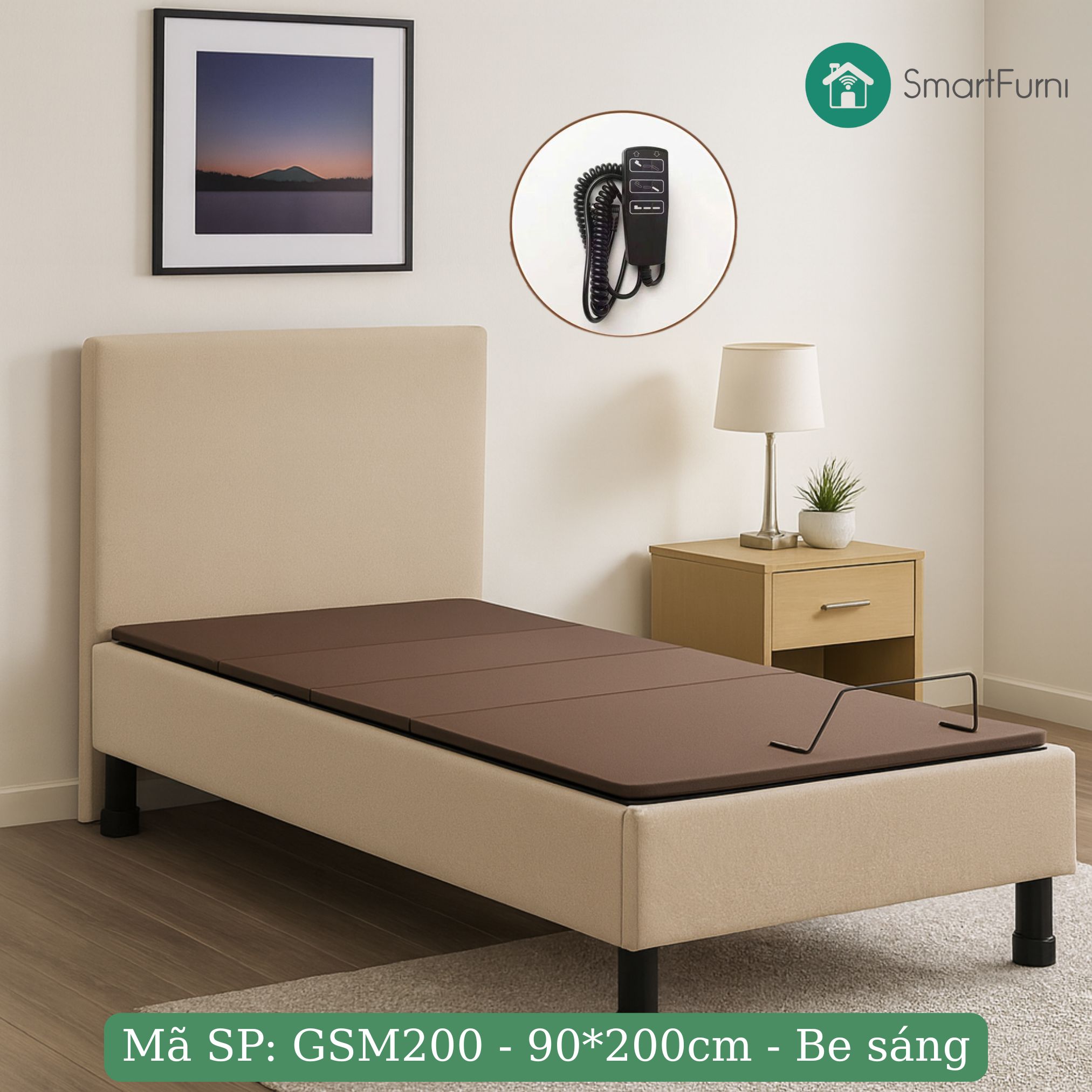 GIƯỜNG CÔNG THÁI HỌC - ĐA CHỨC NĂNG - GSM200 - LOẠI ĐƠN 90*200CM _thumbnail_15