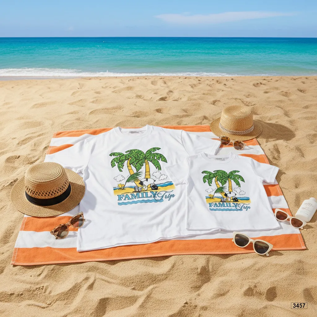 Áo thun form rộng bé và gia đình mùa hè Kado 3456_thumbnail_6