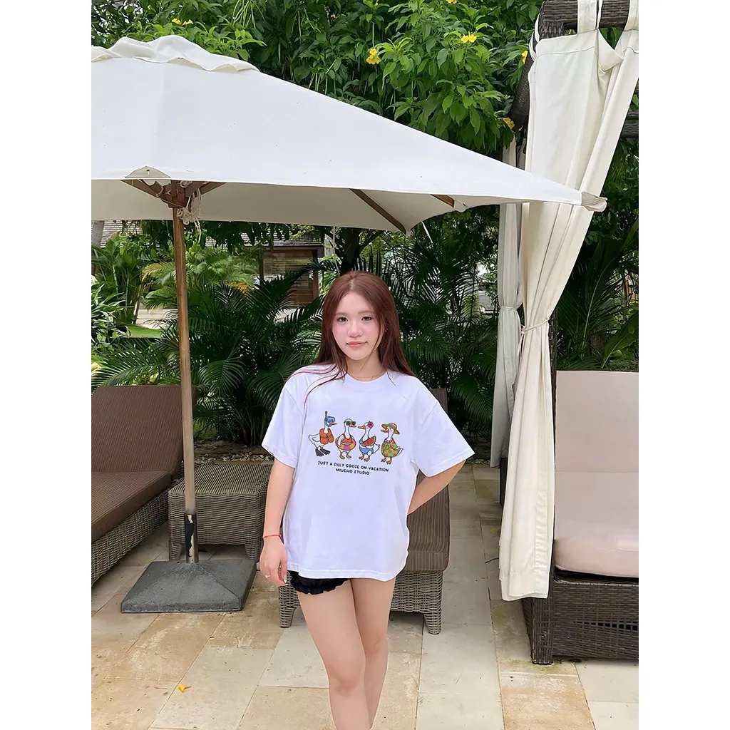 Áo thun boxy hè biển Duck Miucho 3364_thumbnail_5