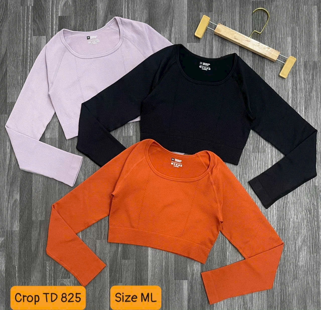 Áo Croptop Thể Thao Tay Dài F.21 Cá Tính_thumbnail_4