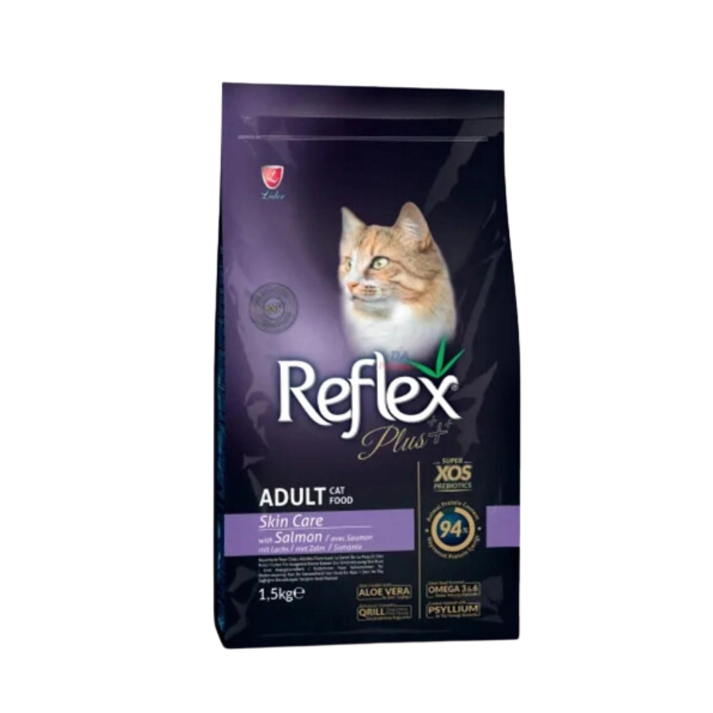 Thức ăn cho mèo REFLEX PLUS ADULT CAT FOOD SKIN CARE SALMON (Cá hồi) 1.5KG_thumbnail_3