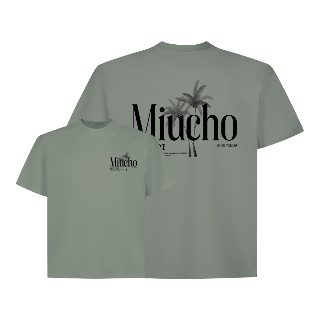 Áo phông nam form boxy hè biển 2188 Miucho Club cổ tròn vải cotton 2c 250gsm đứng form in mix_thumbnail_15