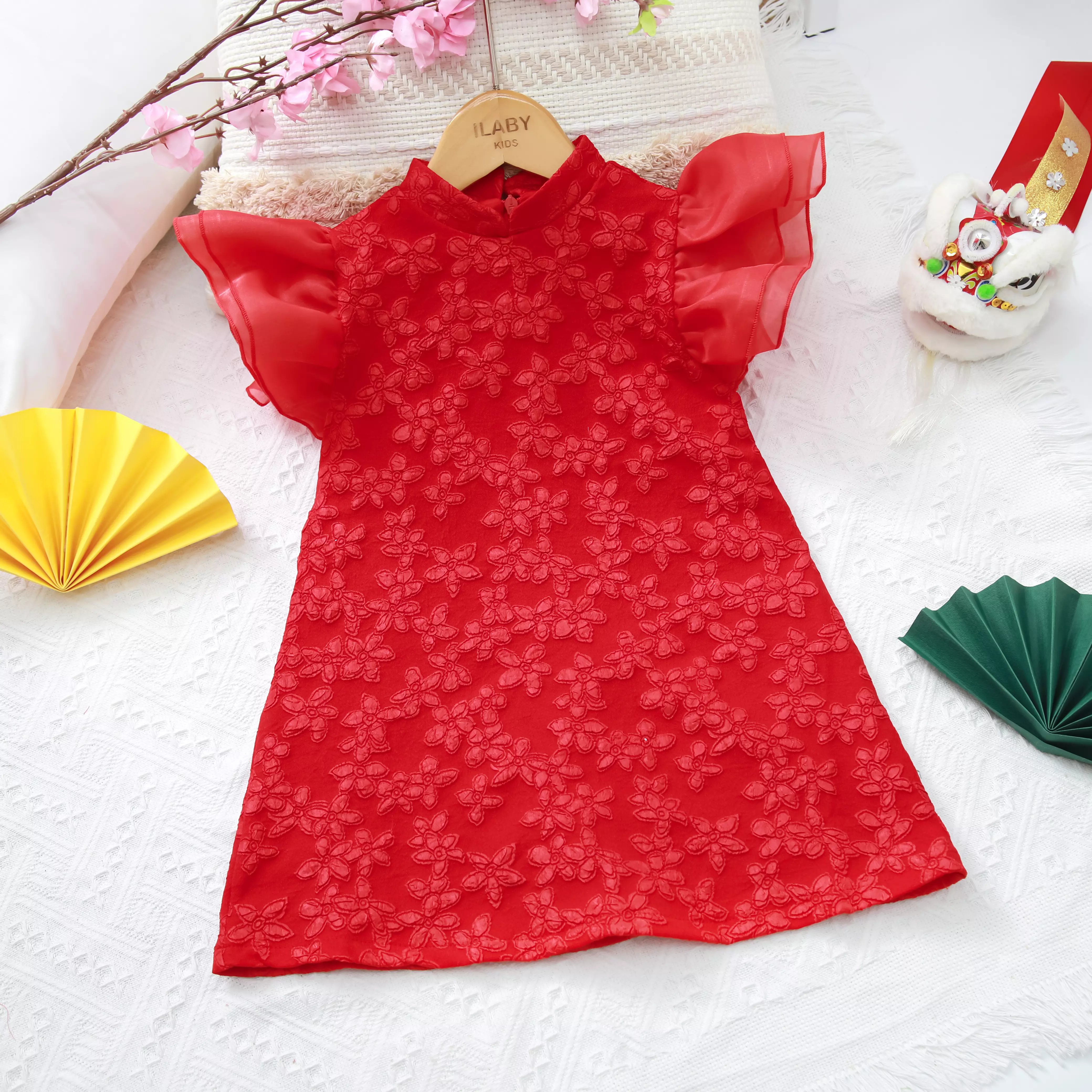 Áo dài gấm tay voan_thumbnail_0