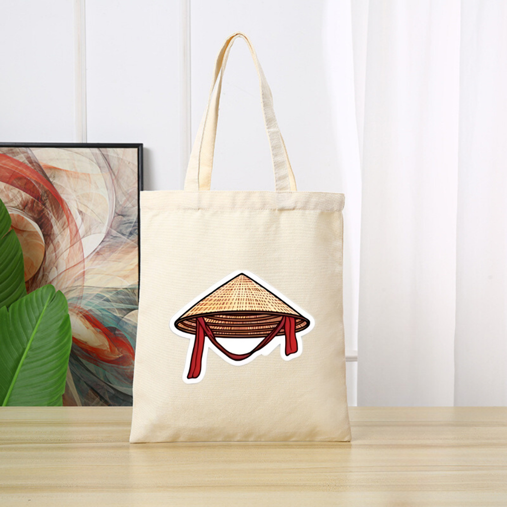 Túi tote vải canvas hình Quốc Khánh Việt Nam có khoá kéo, ngăn phụ - 𝐖𝐞 𝐓𝐞𝐞 TOTE05_thumbnail_11