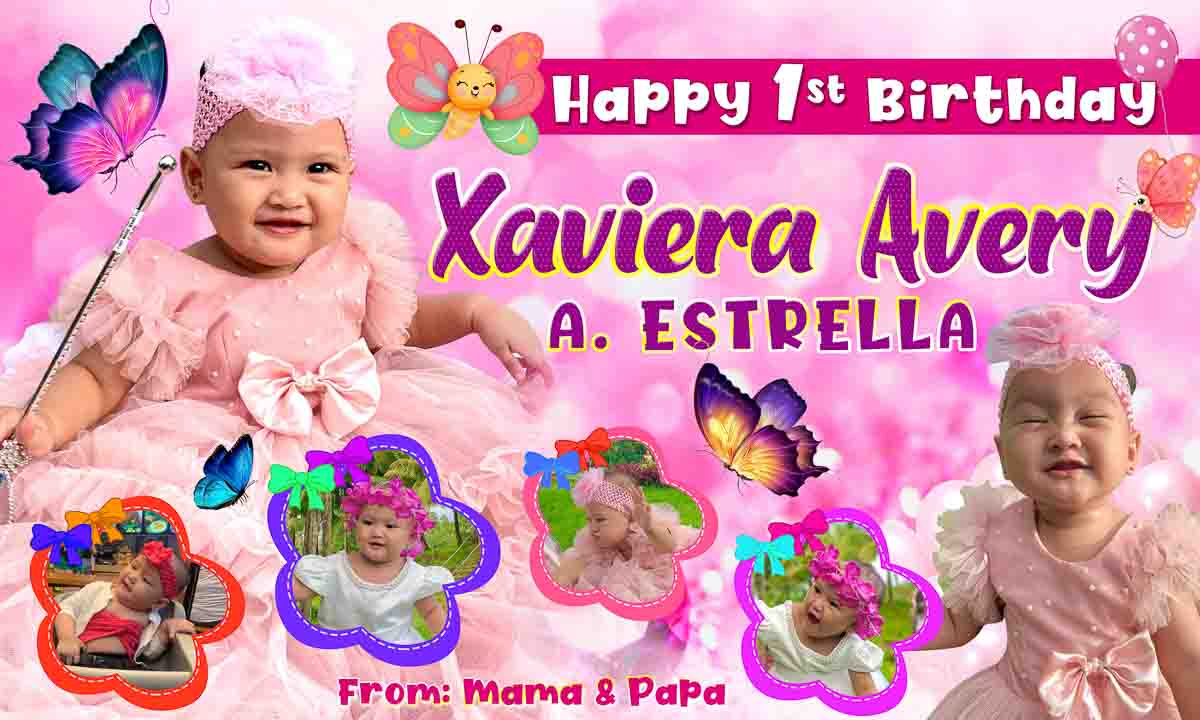 Butterfly Theme Birthday Tarp_thumbnail_1