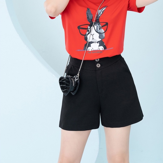 Quần short nữ cạp 2 cúc - Quần đùi nữ LOZA 3 màu - LQ302002_thumbnail_2