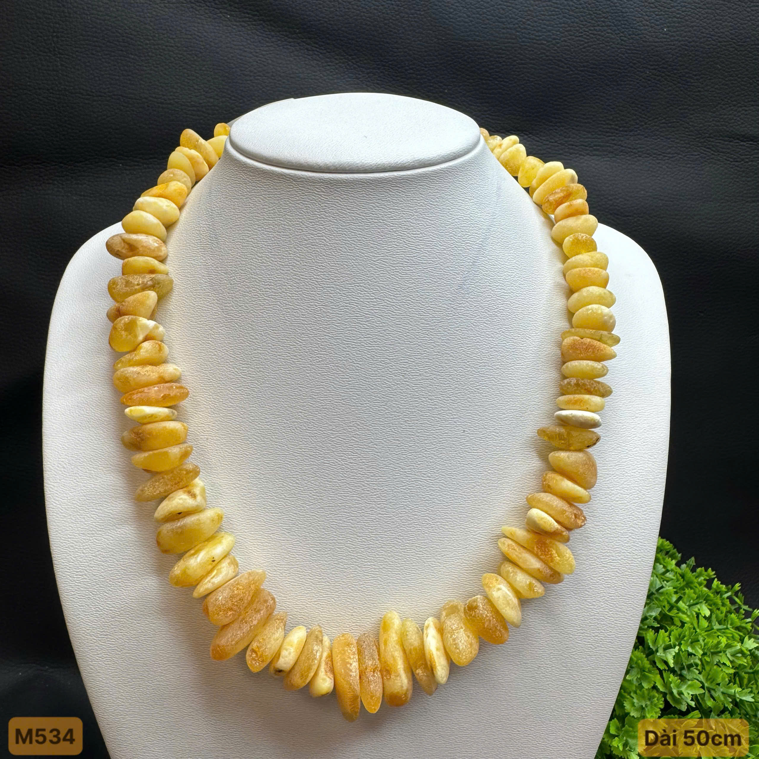 Vòng Cổ Thô Mật Dáng Tự Do - M534